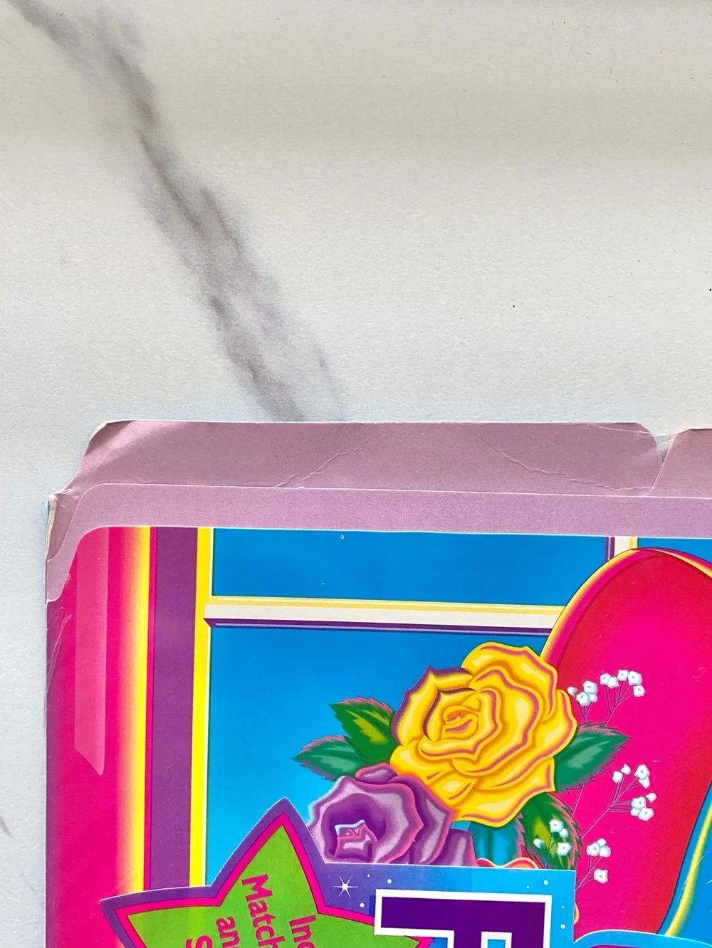 VTG Lisa Frank kittens file folders 4pc set - SIP